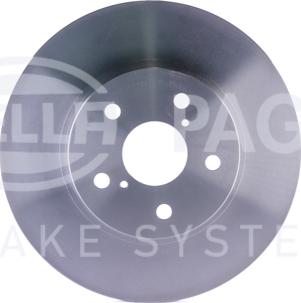 HELLA 8DD 355 106-261 - Kočioni disk www.molydon.hr