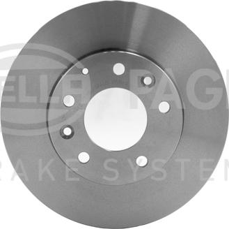 HELLA 8DD 355 108-161 - Kočioni disk www.molydon.hr