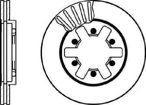 HELLA 8DD 355 102-331 - Kočioni disk www.molydon.hr