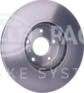 HELLA 8DD 355 114-101 - Kočioni disk www.molydon.hr