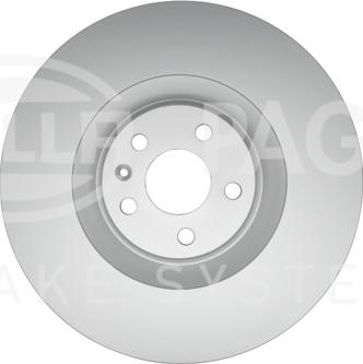 HELLA 8DD 355 132-411 - Kočioni disk www.molydon.hr