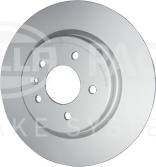 HELLA 8DD 355 132-181 - Kočioni disk www.molydon.hr