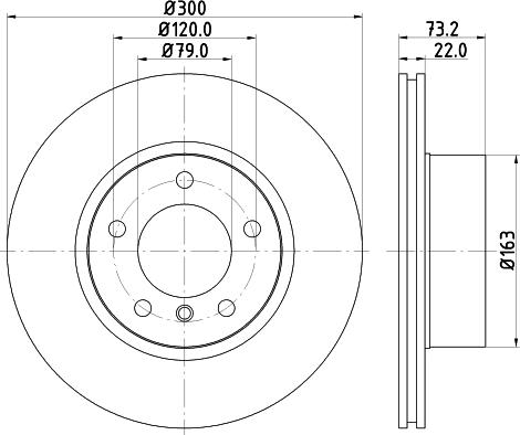 HELLA 8DD 355 129-401 - Kočioni disk www.molydon.hr