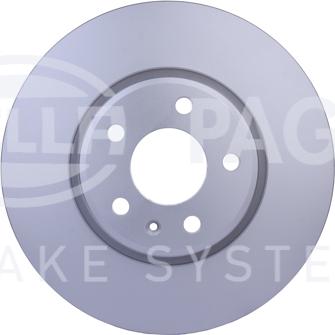 HELLA 8DD 355 125-181 - Kočioni disk www.molydon.hr