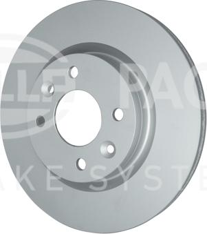 HELLA 8DD 355 126-531 - Kočioni disk www.molydon.hr