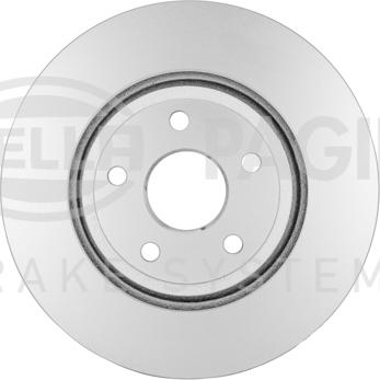 HELLA 8DD 355 122-411 - Kočioni disk www.molydon.hr