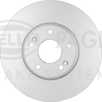 HELLA 8DD 355 122-501 - Kočioni disk www.molydon.hr