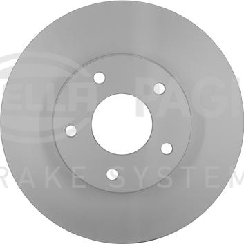 HELLA 8DD 355 127-681 - Kočioni disk www.molydon.hr