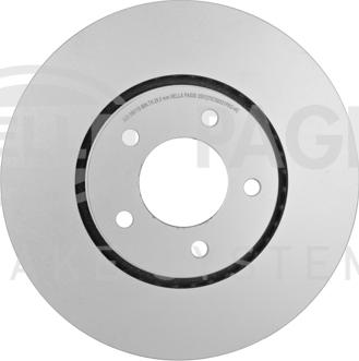 HELLA 8DD 355 127-671 - Kočioni disk www.molydon.hr