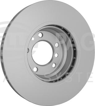 HELLA 8DD 355 127-161 - Kočioni disk www.molydon.hr