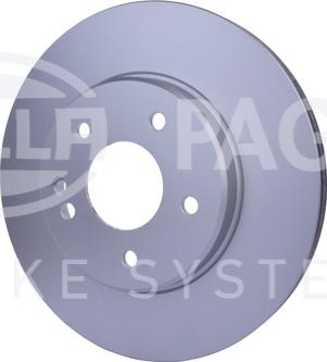 HELLA 8DD 355 127-121 - Kočioni disk www.molydon.hr