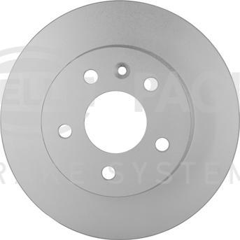 HELLA 8DD 355 127-231 - Kočioni disk www.molydon.hr