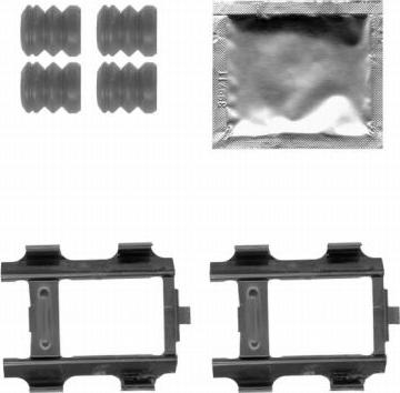 HELLA 8DZ 355 205-081 - Komplet pribora, kočione čeljusti www.molydon.hr