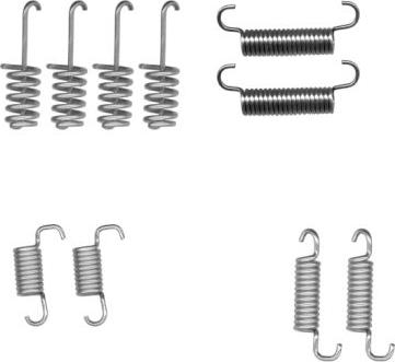 HELLA 8DZ 355 206-231 - Komplet pribora, kočione papuce rucne kočnice www.molydon.hr