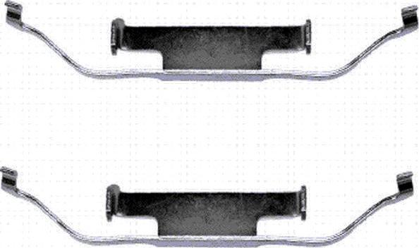 HELLA 8DZ 355 201-141 - Komplet pribora, kočione čeljusti www.molydon.hr