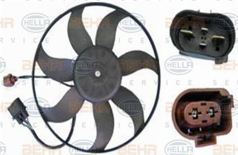 HELLA 8EW 351 039-794 - Ventilator, hladjenje motora www.molydon.hr