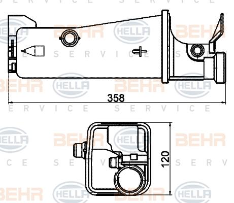 HELLA 8MA 376 702-174 - Ekspanziona posuda , rashladna tekućina www.molydon.hr