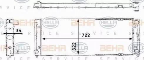 HELLA 8MK 376 713-471 - Hladnjak, hladjenje motora www.molydon.hr