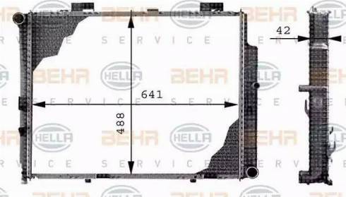 HELLA 8MK 376 712-644 - Hladnjak, hladjenje motora www.molydon.hr