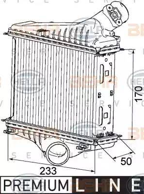 HELLA 8ML 376 746-081 - Intercooler, hladnjak www.molydon.hr