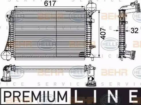 HELLA 8ML 376 746-151 - Intercooler, hladnjak www.molydon.hr