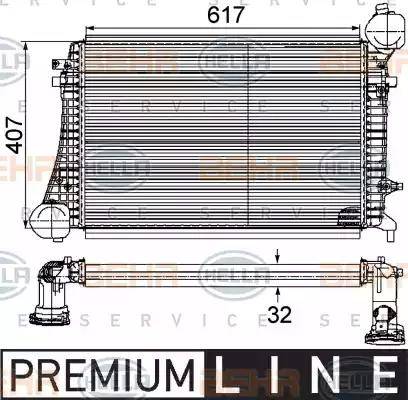 HELLA 8ML 376 746-161 - Intercooler, hladnjak www.molydon.hr