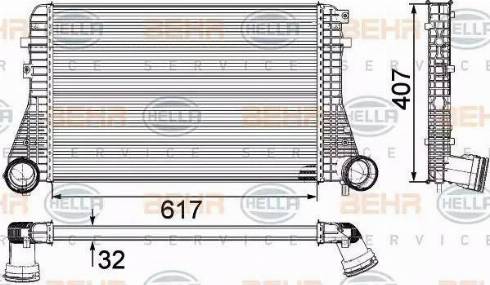 HELLA 8ML 376 746-711 - Intercooler, hladnjak www.molydon.hr