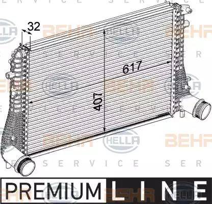 HELLA 8ML 376 746-721 - Intercooler, hladnjak www.molydon.hr