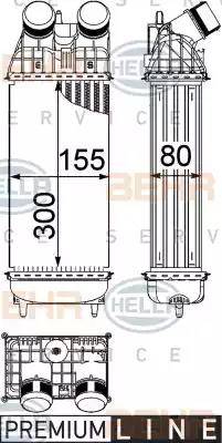 HELLA 8ML 376 746-771 - Intercooler, hladnjak www.molydon.hr