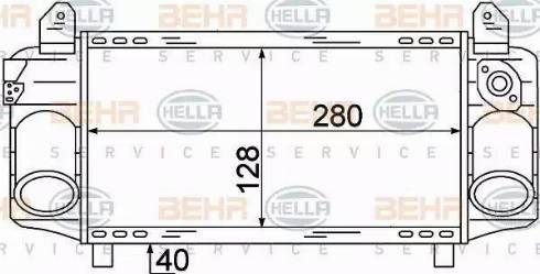 HELLA 8ML 376 723-421 - Intercooler, hladnjak www.molydon.hr