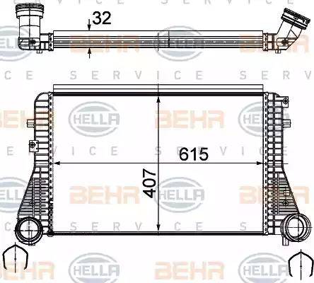 HELLA 8ML 376 723-544 - Intercooler, hladnjak www.molydon.hr