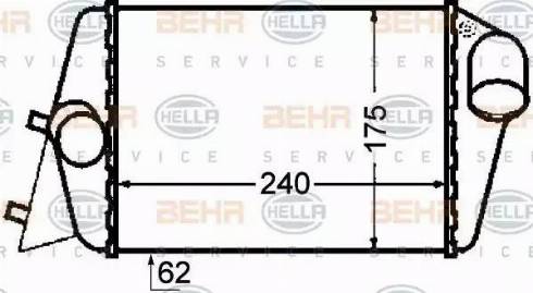 HELLA 8ML 376 776-281 - Intercooler, hladnjak www.molydon.hr