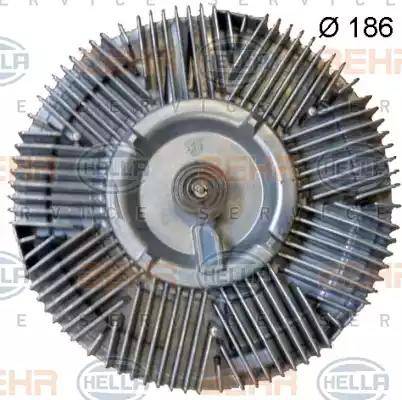 HELLA 8MV 376 702-051 - kvačilo, ventilator hladnjaka www.molydon.hr