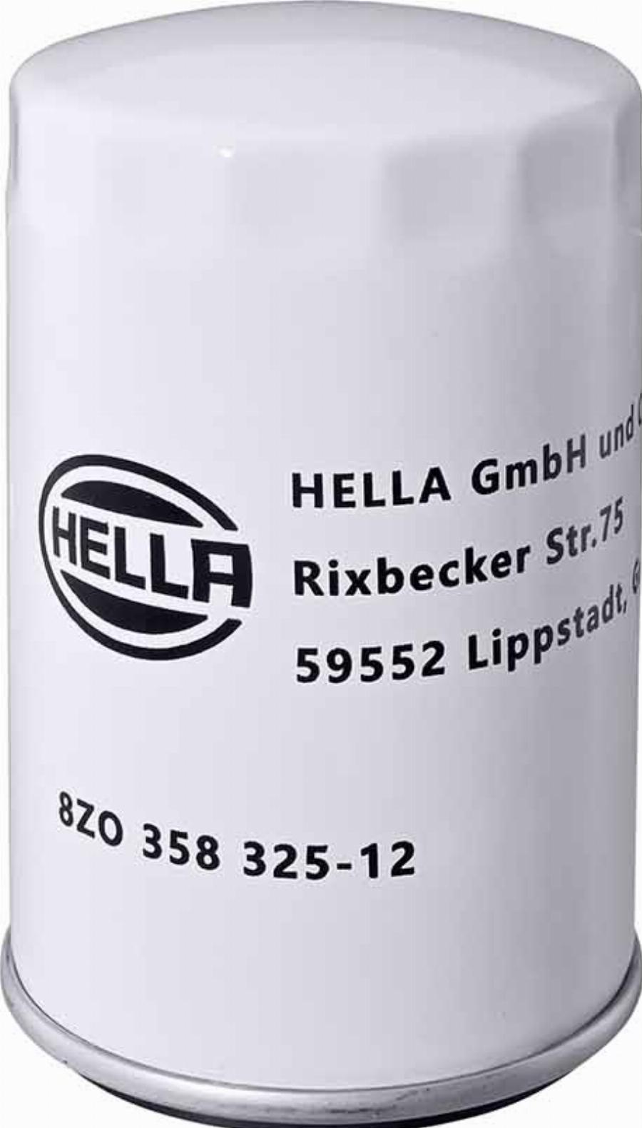 HELLA 8ZO 358 325-121 - Filter za ulje www.molydon.hr