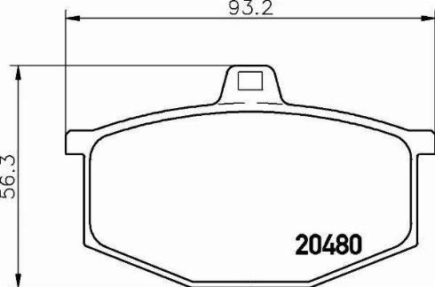 HELLA PAGID 8DB 355 006-031 - Komplet Pločica, disk-kočnica www.molydon.hr