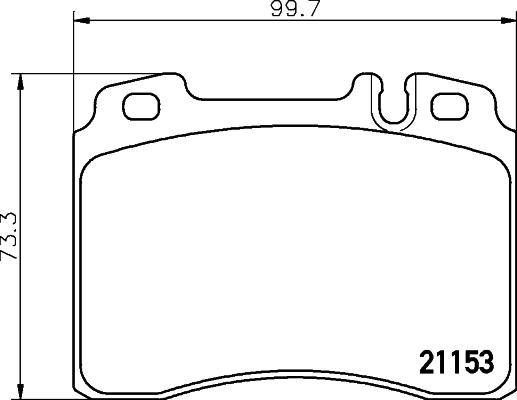 HELLA PAGID 8DB 355 007-471 - Komplet Pločica, disk-kočnica www.molydon.hr