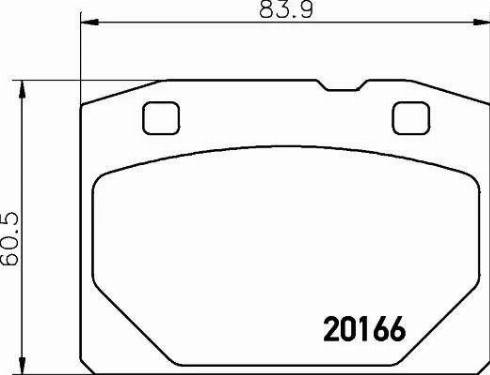 HELLA PAGID 8DB 355 007-191 - Komplet Pločica, disk-kočnica www.molydon.hr