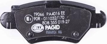 HELLA PAGID 8DB 355 019-271 - Komplet Pločica, disk-kočnica www.molydon.hr