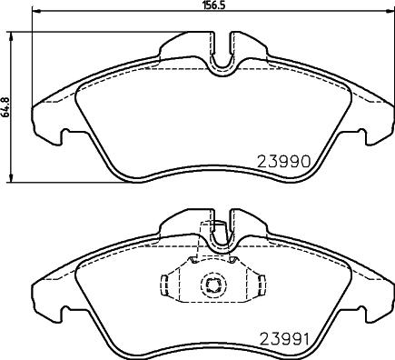 HELLA PAGID 8DB 355 030-761 - Komplet Pločica, disk-kočnica www.molydon.hr