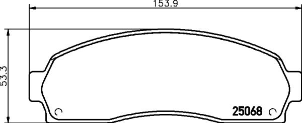 HELLA PAGID 8DB 355 015-361 - Komplet Pločica, disk-kočnica www.molydon.hr