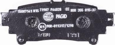 HELLA PAGID 8DB 355 015-371 - Komplet Pločica, disk-kočnica www.molydon.hr