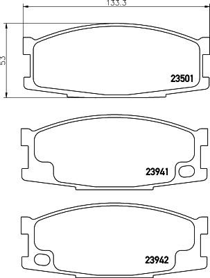 HELLA PAGID 8DB 355 010-561 - Komplet Pločica, disk-kočnica www.molydon.hr