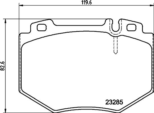 HELLA PAGID 8DB 355 011-831 - Komplet Pločica, disk-kočnica www.molydon.hr