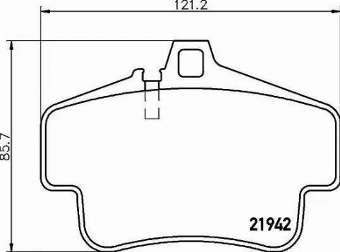 HELLA PAGID 8DB 355 018-461 - Komplet Pločica, disk-kočnica www.molydon.hr