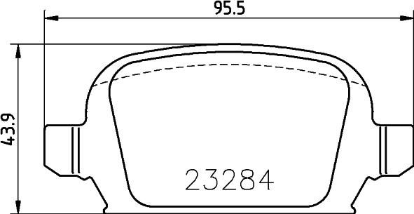 HELLA PAGID 8DB 355 018-641 - Komplet Pločica, disk-kočnica www.molydon.hr