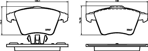 Meyle MBP0439 - Komplet Pločica, disk-kočnica www.molydon.hr