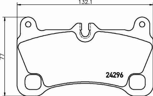 HELLA PAGID 8DB355012651 - Komplet Pločica, disk-kočnica www.molydon.hr