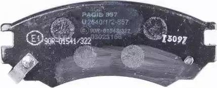 HELLA PAGID 8DB 355 017-061 - Komplet Pločica, disk-kočnica www.molydon.hr