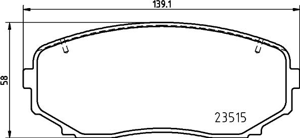 HELLA PAGID 8DB 355 037-911 - Komplet Pločica, disk-kočnica www.molydon.hr