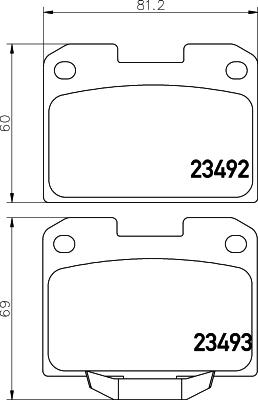 HELLA PAGID 8DB 355 037-251 - Komplet Pločica, disk-kočnica www.molydon.hr